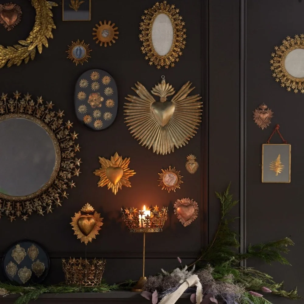 12” Starry Crown Mirror (small) * - Picture 4 of 13